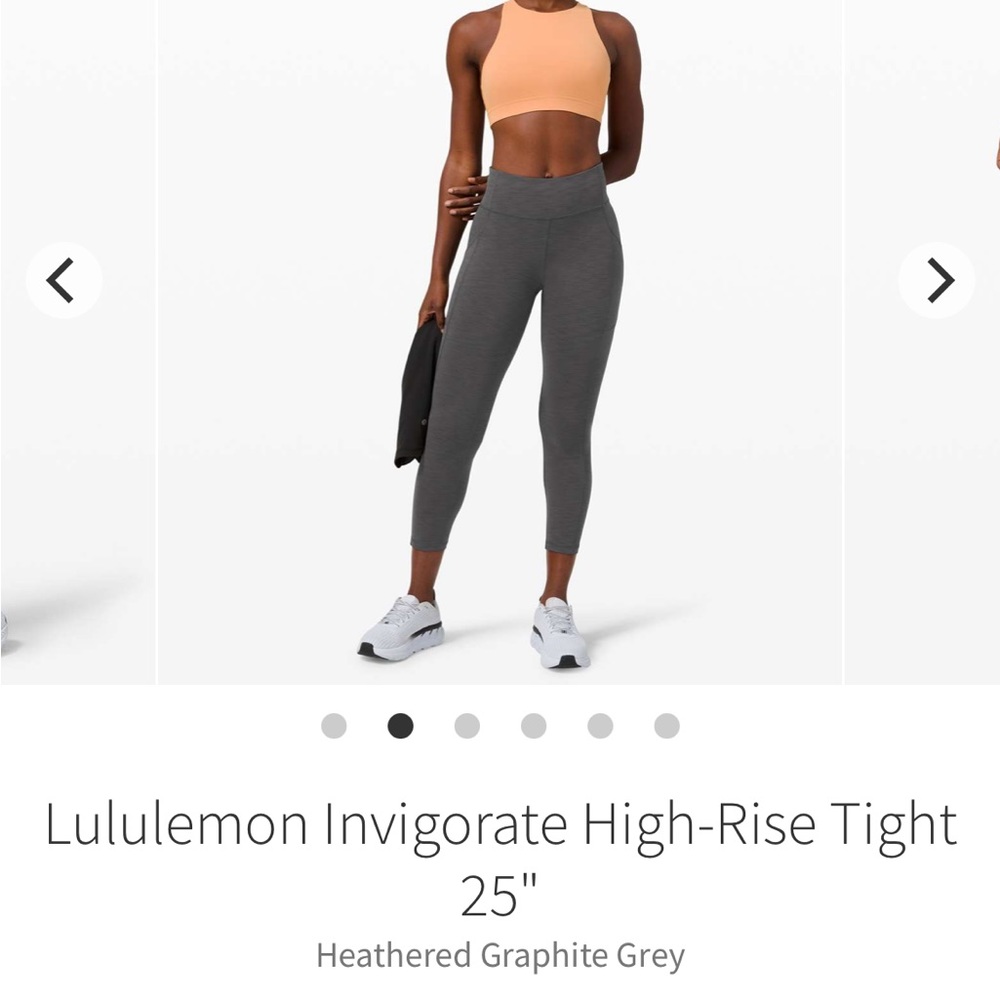 Lululemon invigorate high rise tight